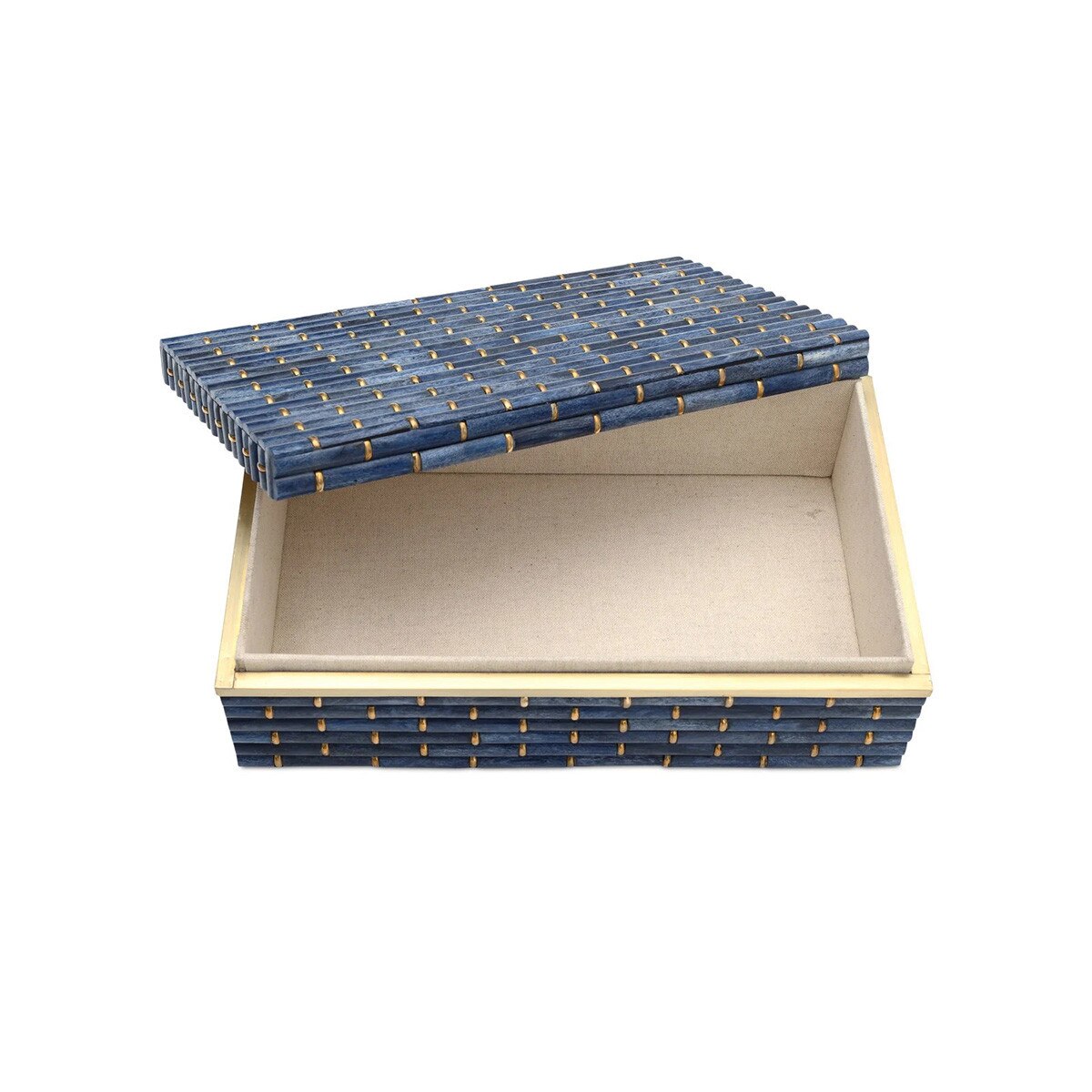 Shibori Nesting Boxes nested together