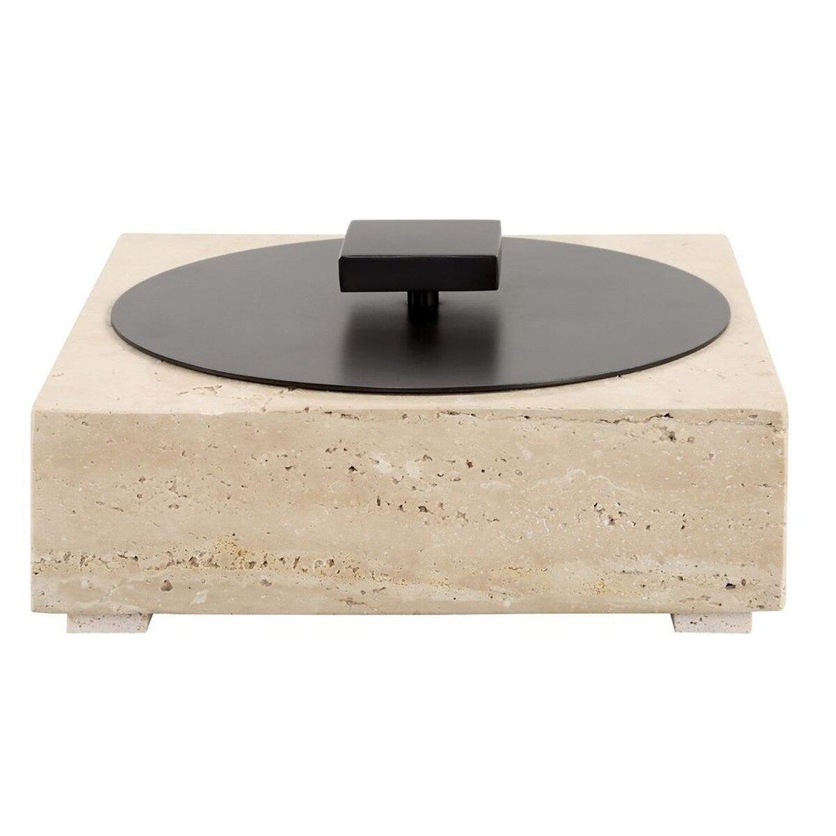 Terra Travertine Box lid open