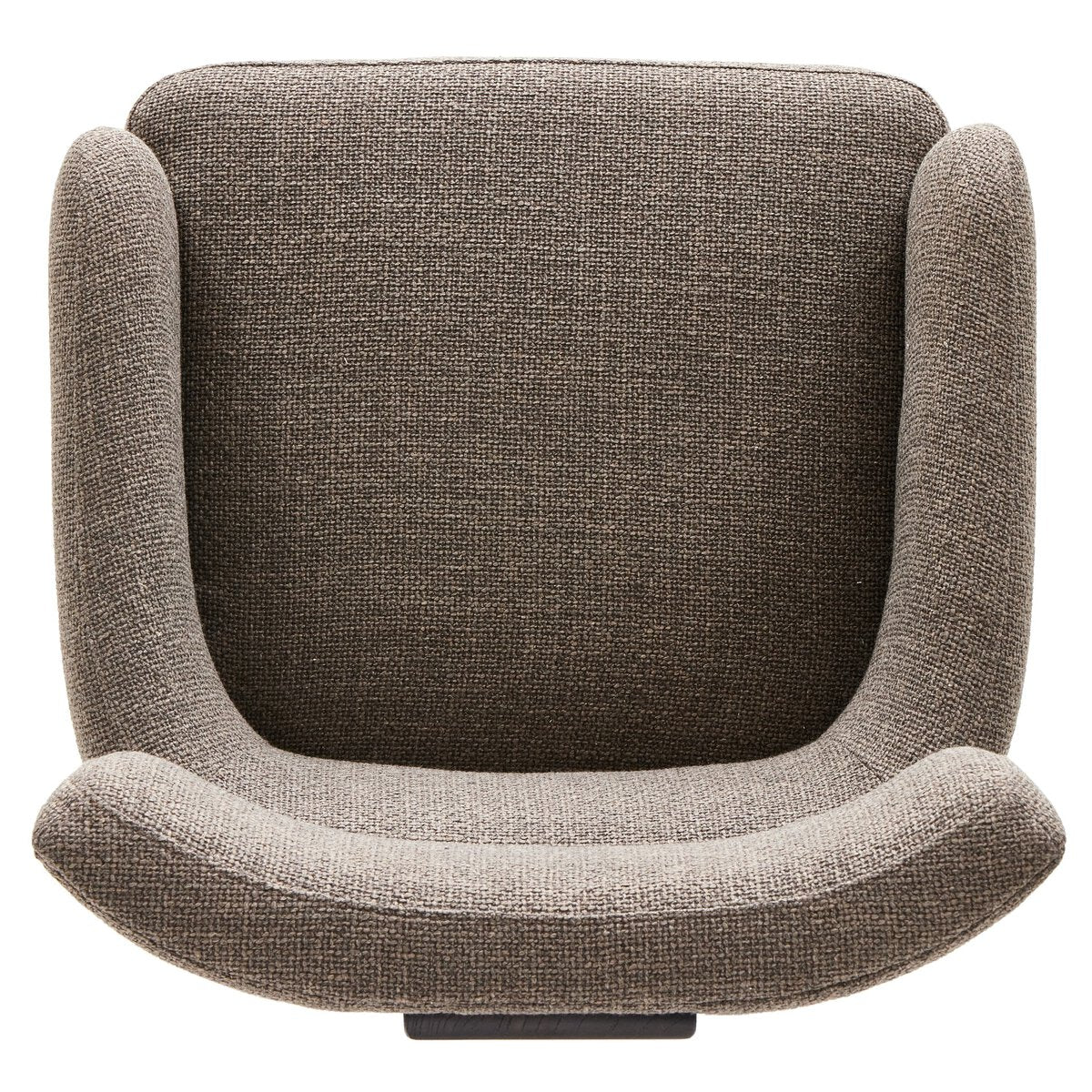 Arden Swivel Desk Chair in Mink Performance Fabric