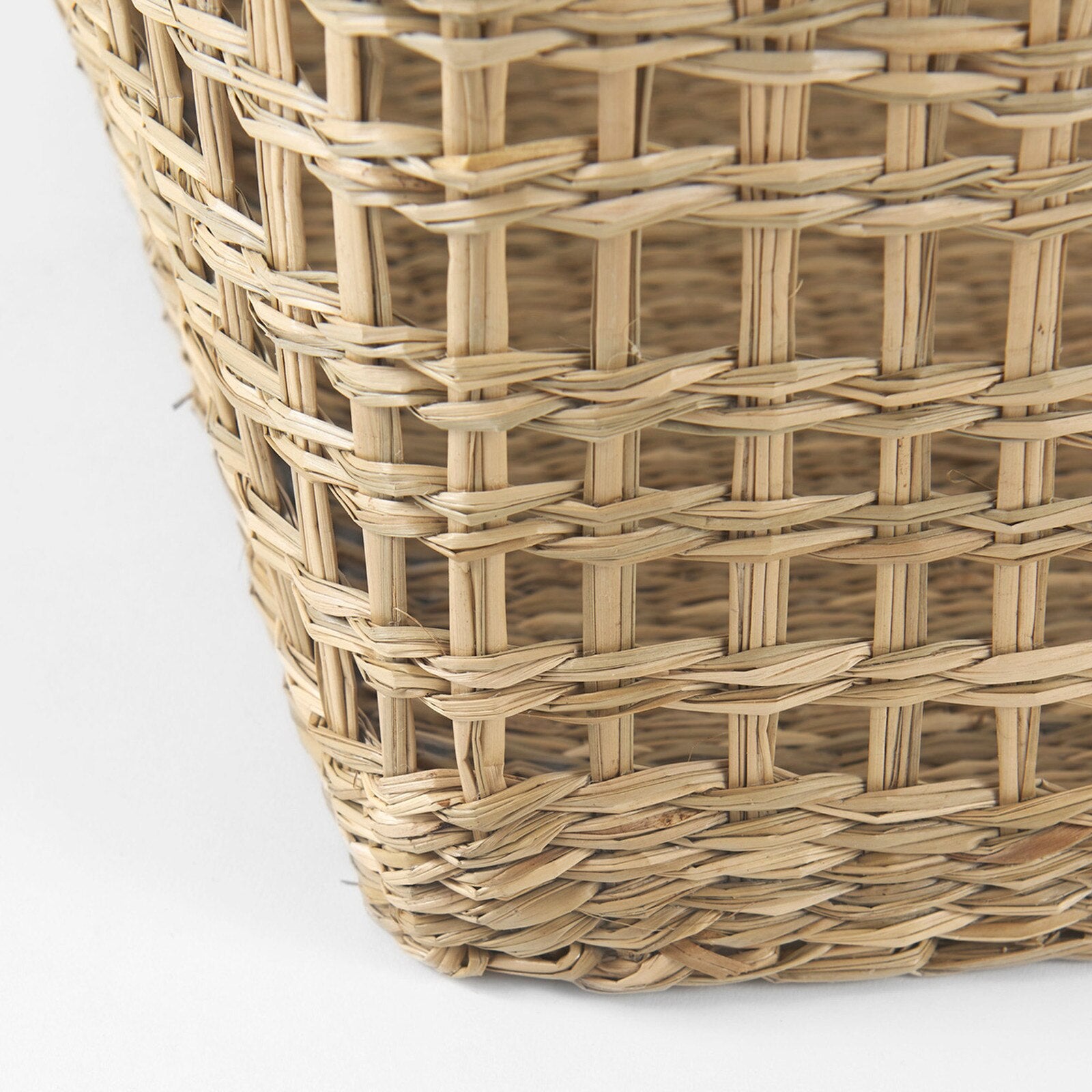Tulum Seagrass Baskets top view