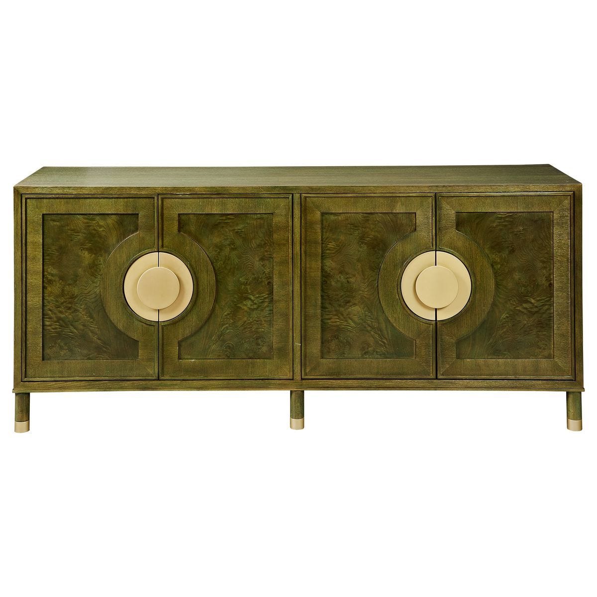 Versailles Olive Burl Cabinet — by Rachel Blindauer