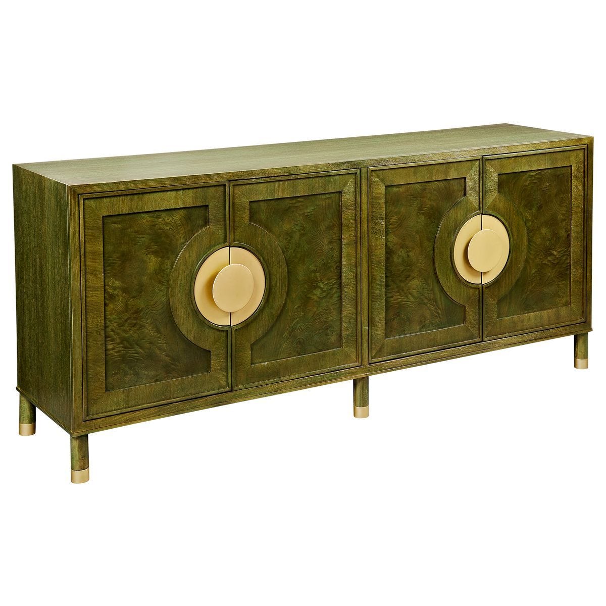 Versailles Olive Burl Cabinet — by Rachel Blindauer