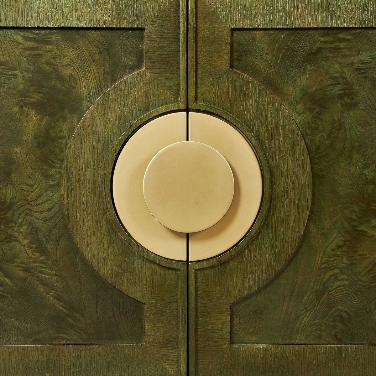 Versailles Olive Burl Cabinet — by Rachel Blindauer