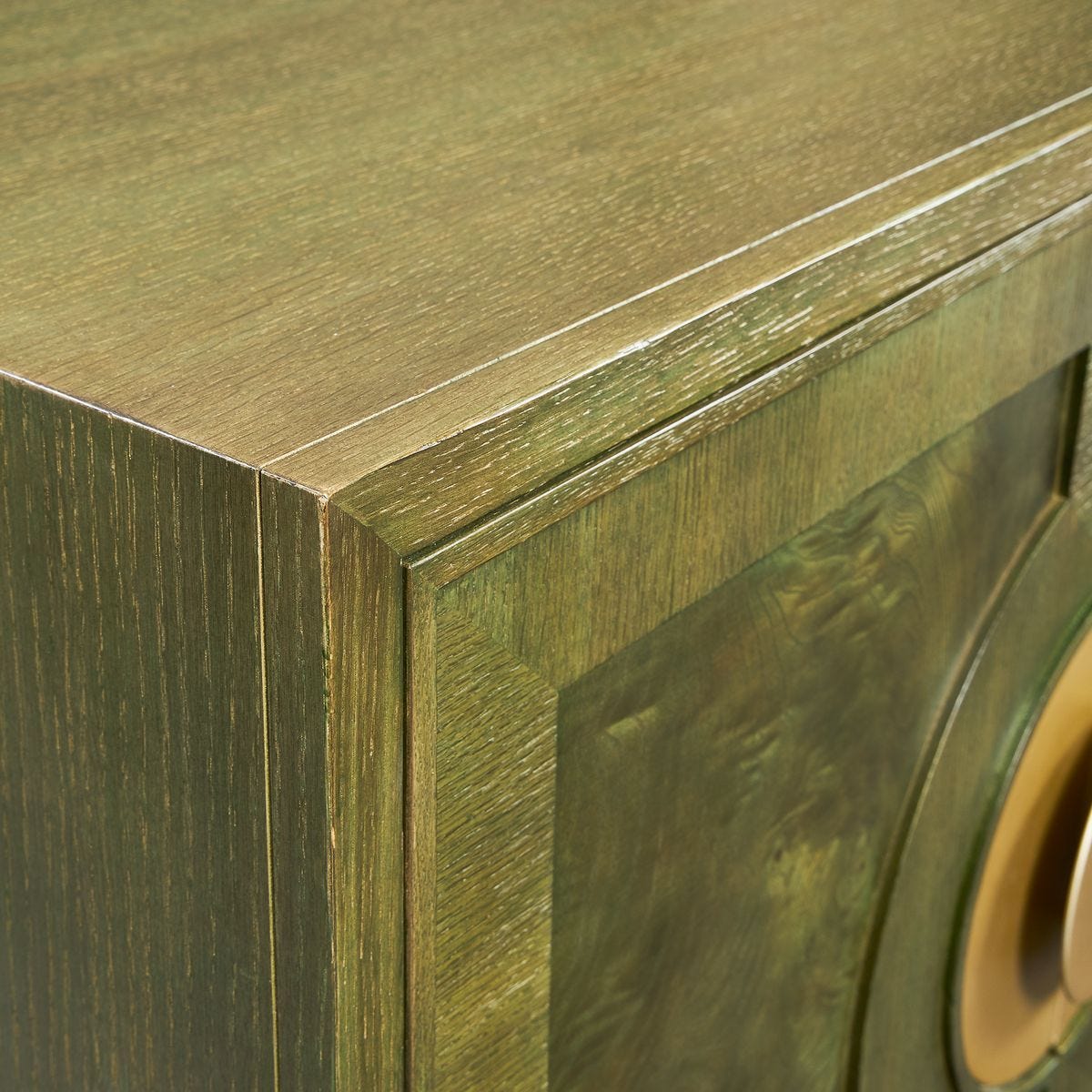 Versailles Olive Burl Cabinet — by Rachel Blindauer