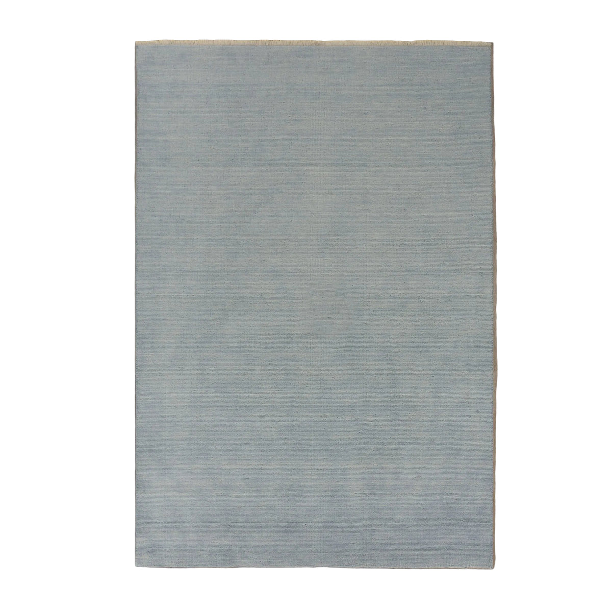 Ashcroft Hand-Loomed Wool Rug — Dusty Blue