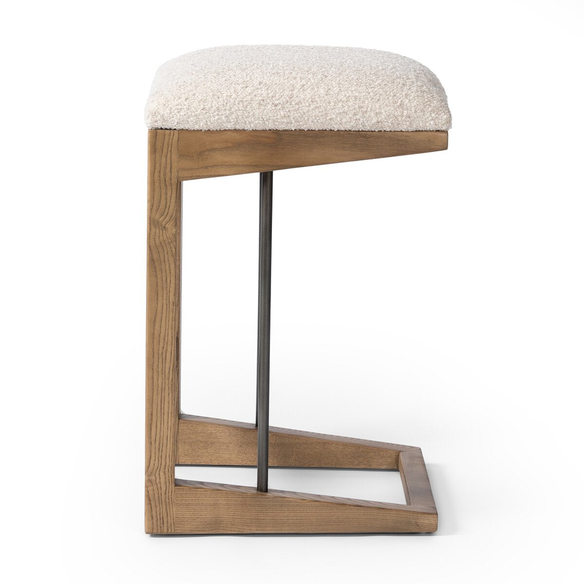 Camden Ash Stool - Counter Height - Side View