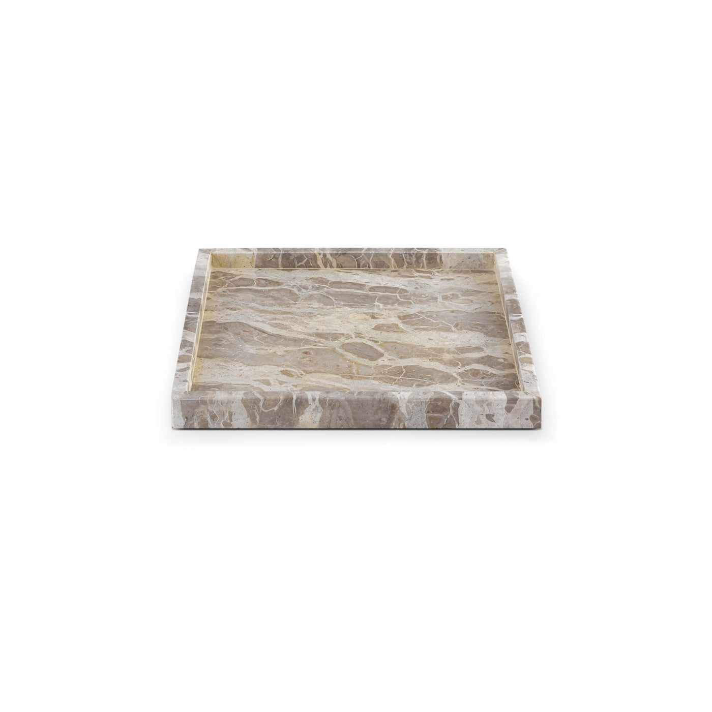 Capri Marble Catchall Tray on white background
