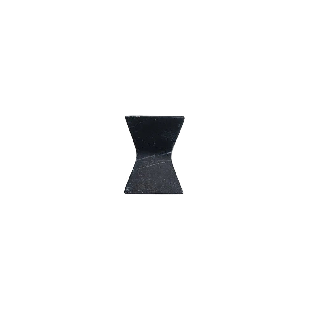 Winslow Marble Cabinet Knob in Black Marquina