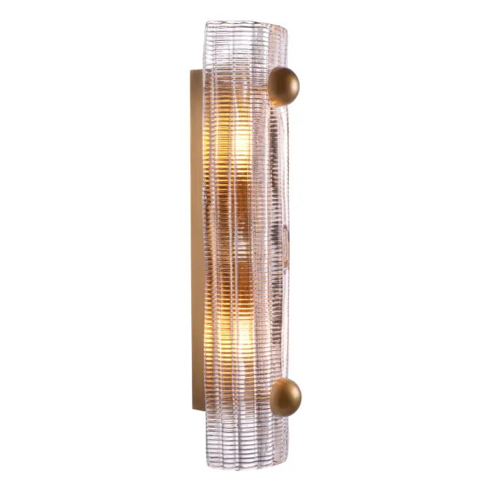 Marseille Fluted Glass Wall Sconce