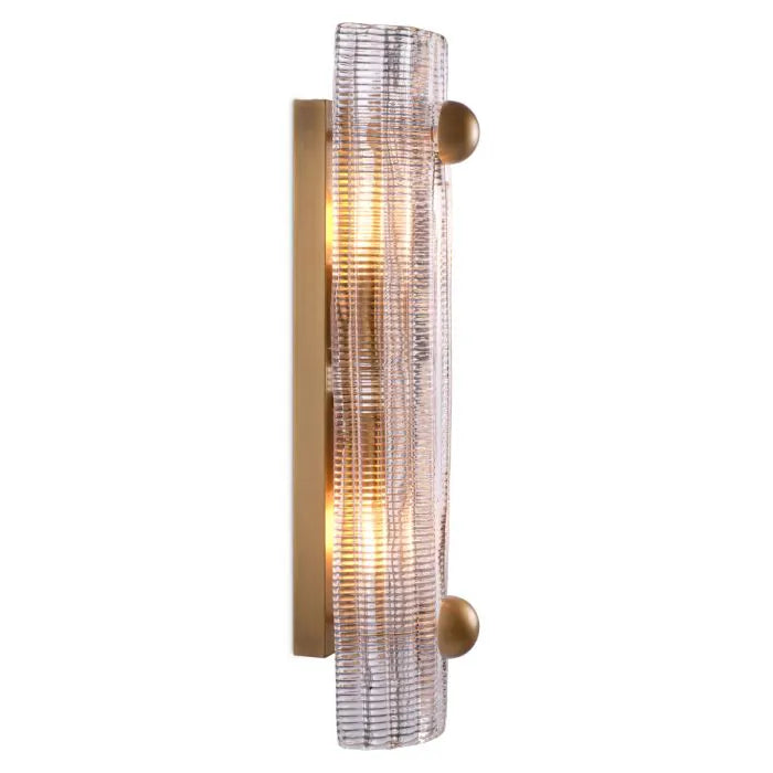 Marseille Fluted Glass Wall Sconce
