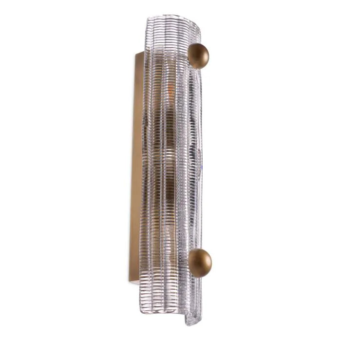 Marseille Fluted Glass Wall Sconce