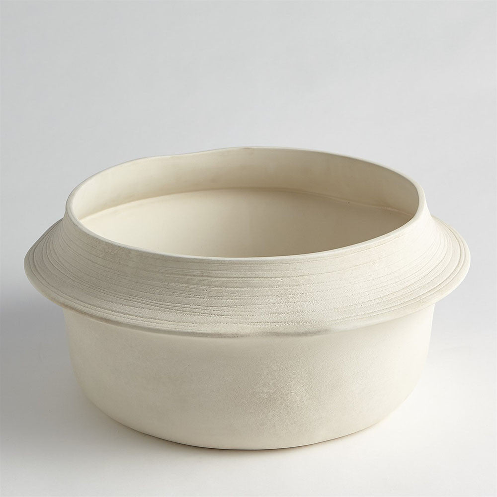 Fladis Bowl, Matte Cream Marble