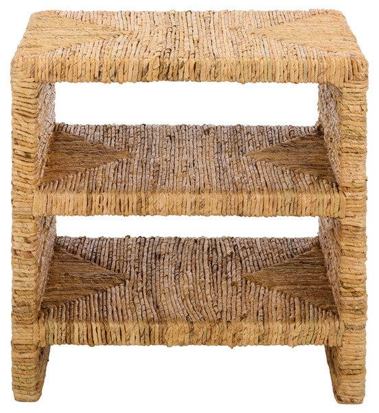 Fowler Abaca Accent Table, Natural