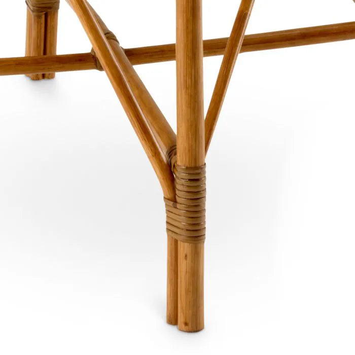 Havana Dining Chair in Honey Rattan