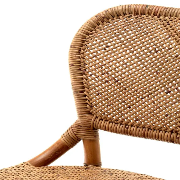 Havana Bar Stool in Honey Rattan