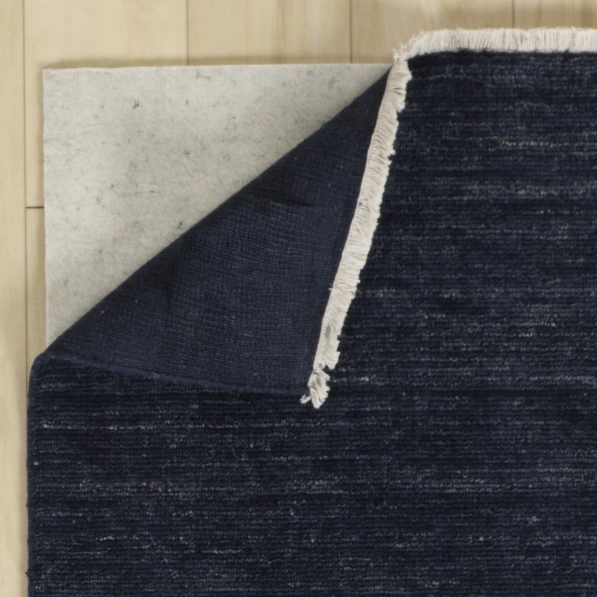 Ashcroft Hand-Loomed Wool Rug — Blue