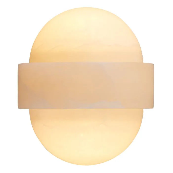 Taormina Alabaster Disc Sconce
