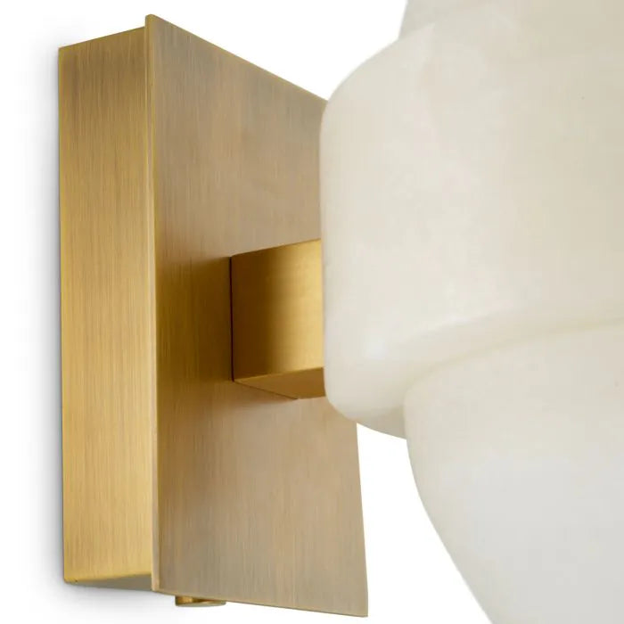 Taormina Alabaster Disc Sconce
