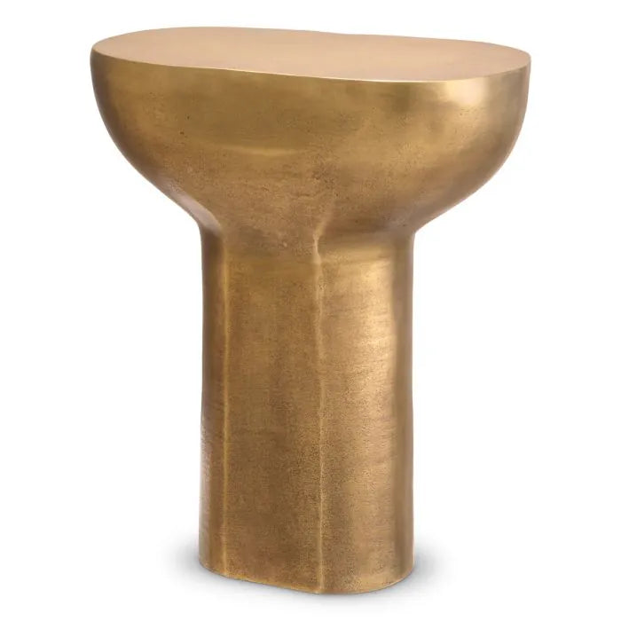 Valletta Brass Side Table