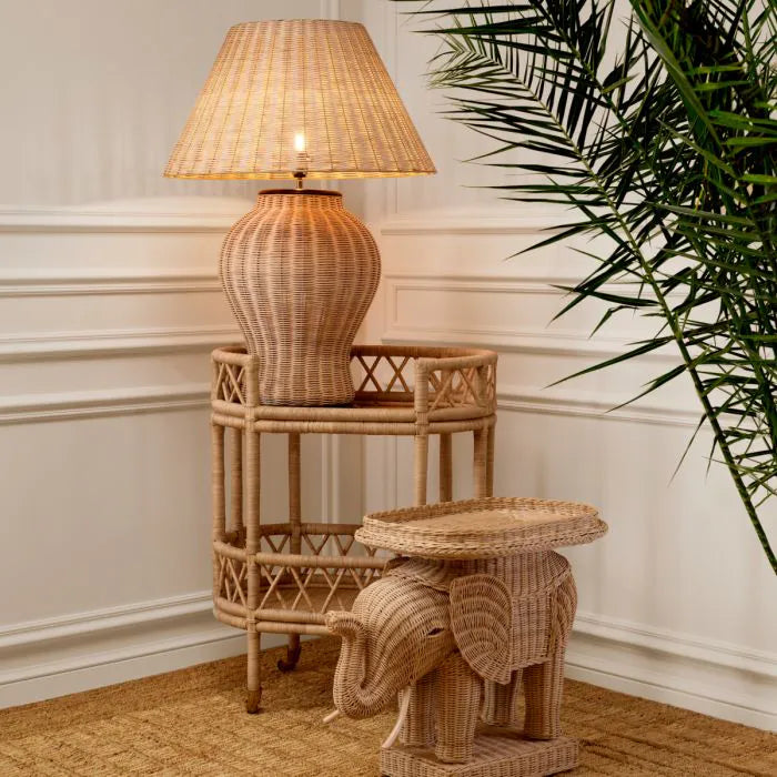 Sausalito Rattan Bar Trolley