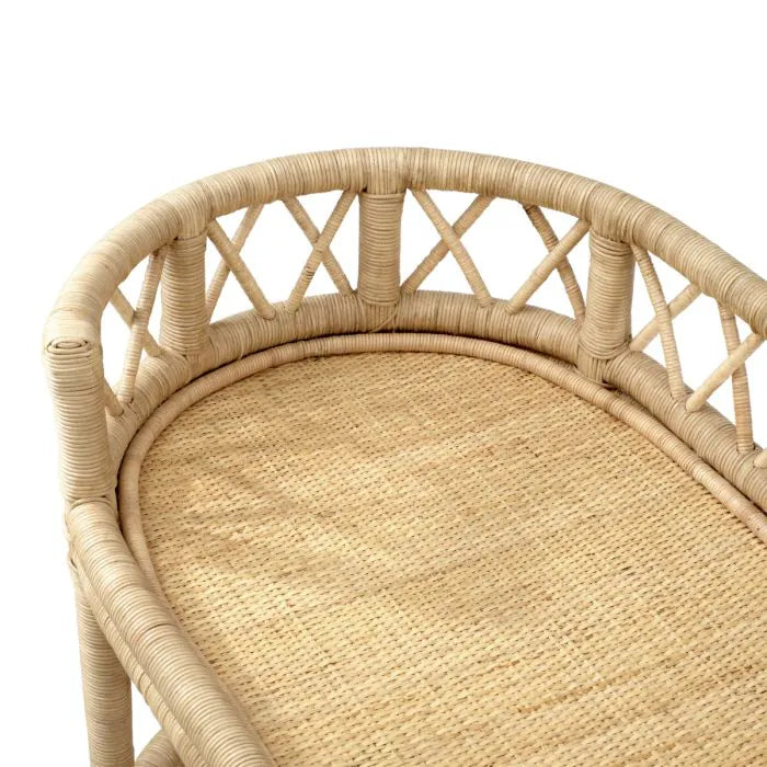 Sausalito Rattan Bar Trolley