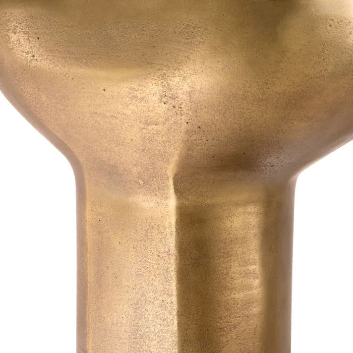 Valletta Brass Side Table