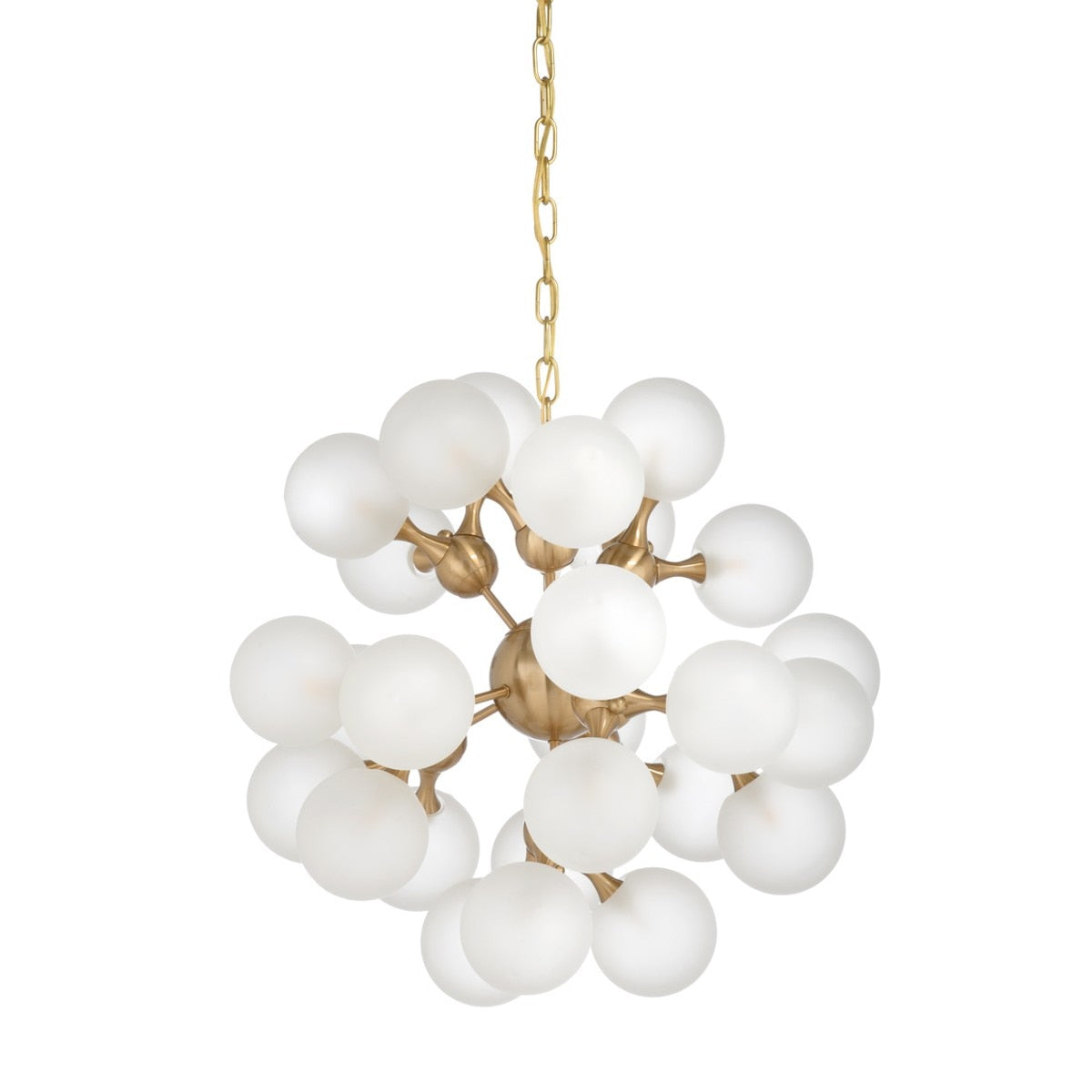 Bowery Brass & Glass Globe Chandelier