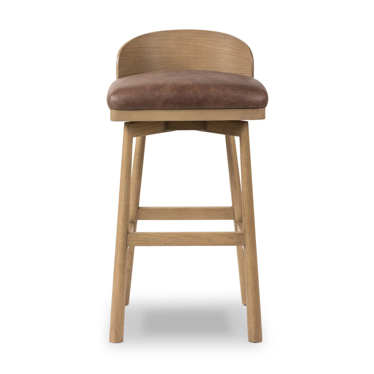 Marlowe Swivel Stool - Espresso Bar - front