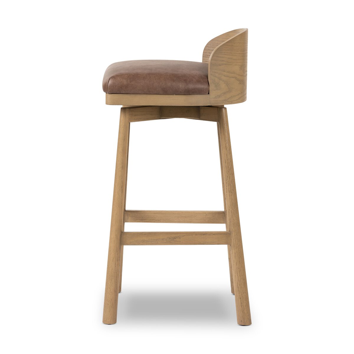 Marlowe Swivel Stool - Espresso Bar - side