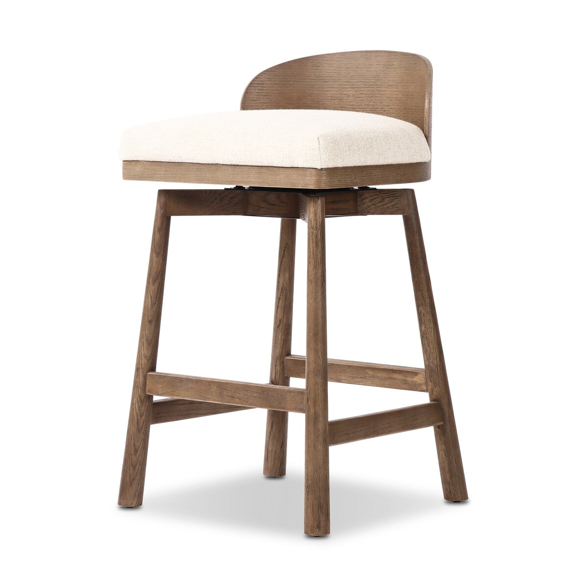 Marlowe Swivel Stool - front detail