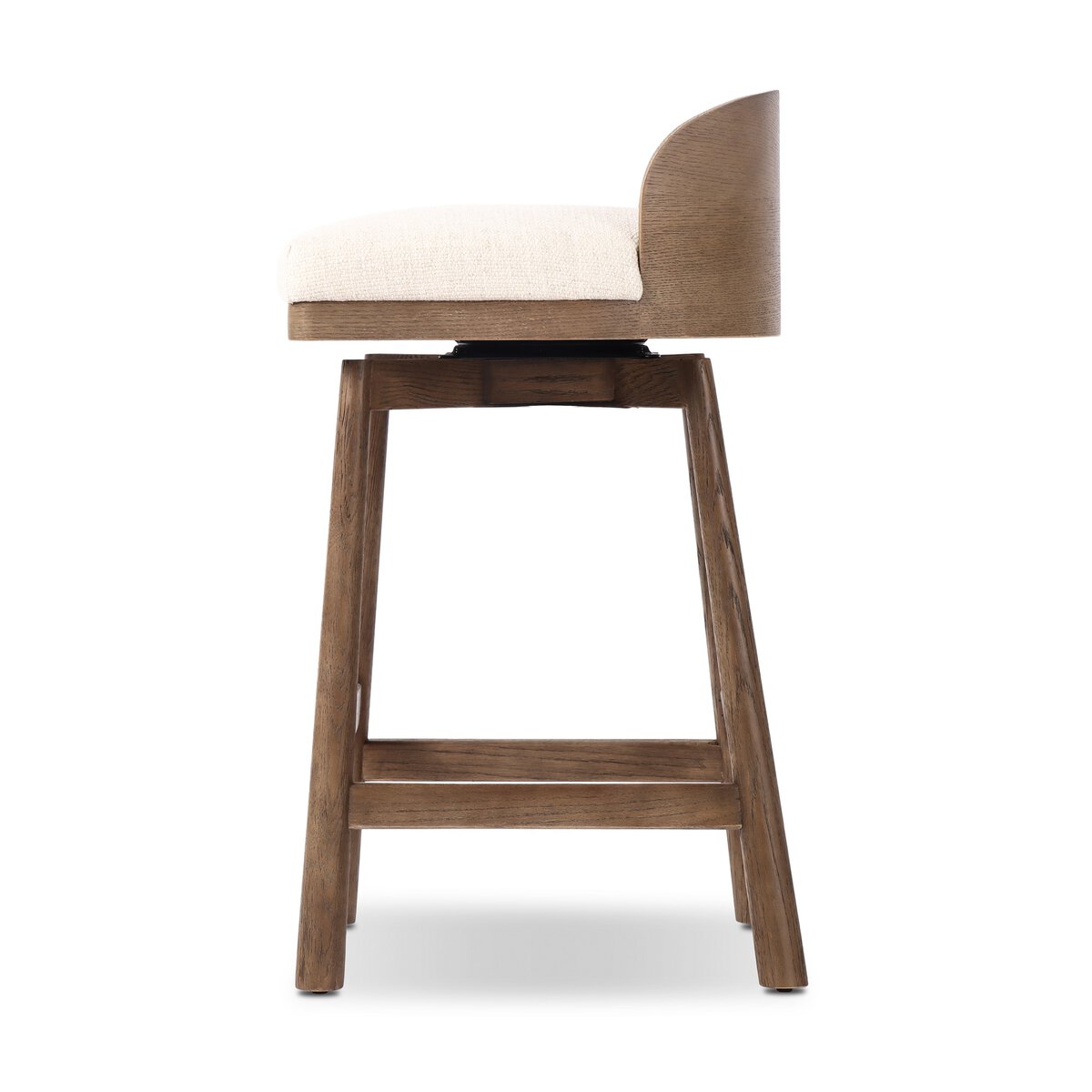 Marlowe Swivel Stool - side view