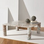 Nicoletta Square Marble Coffee Table