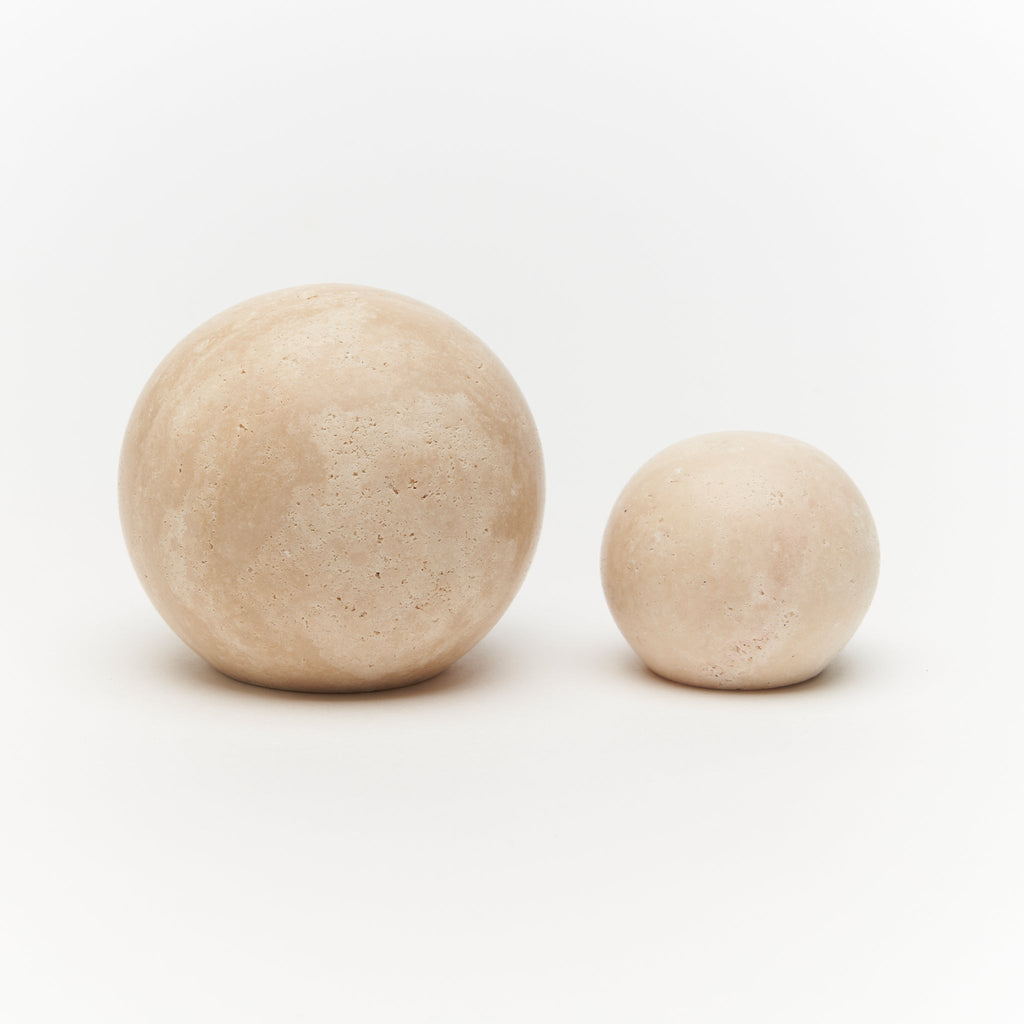 Radnor Marble Cabinet Knob in Travertine