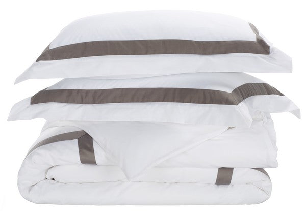 Rachel Blindauer Bold Border Hotel Duvet Cover Set, King