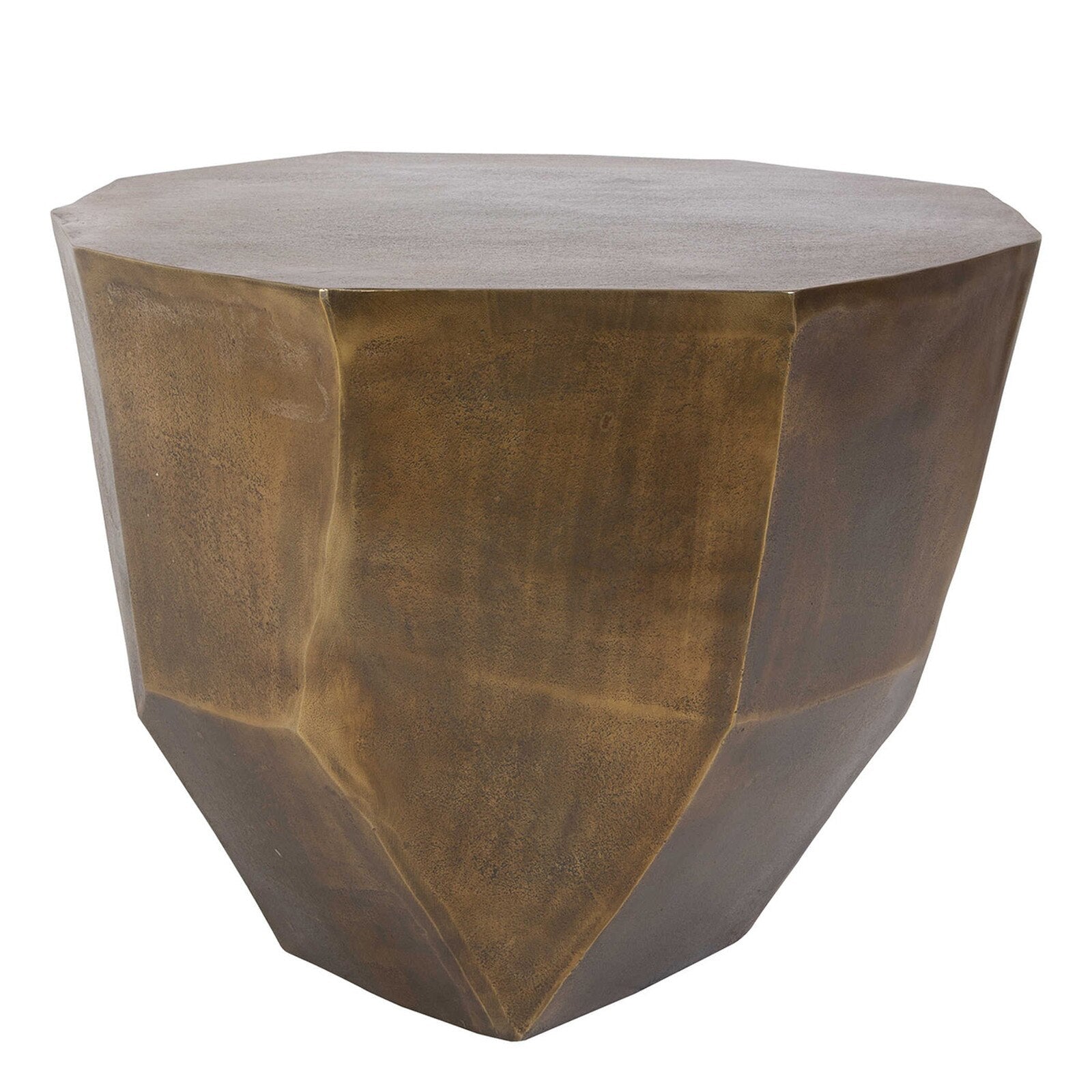 Rachel Blindauer Cathenna Medium Coffee Table, Brass