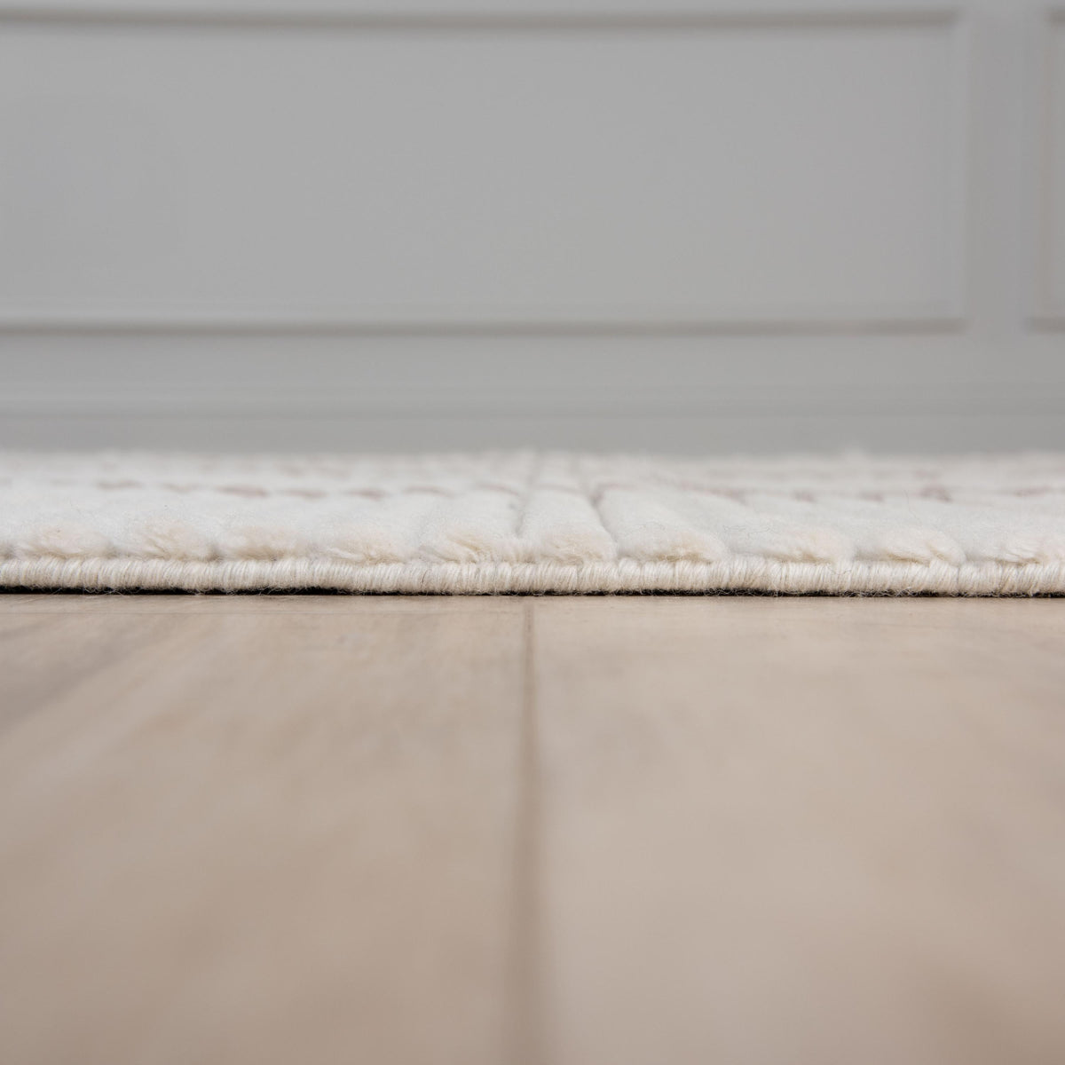 Reverie Hand-Loomed Wool Rug — Ivory & Brown