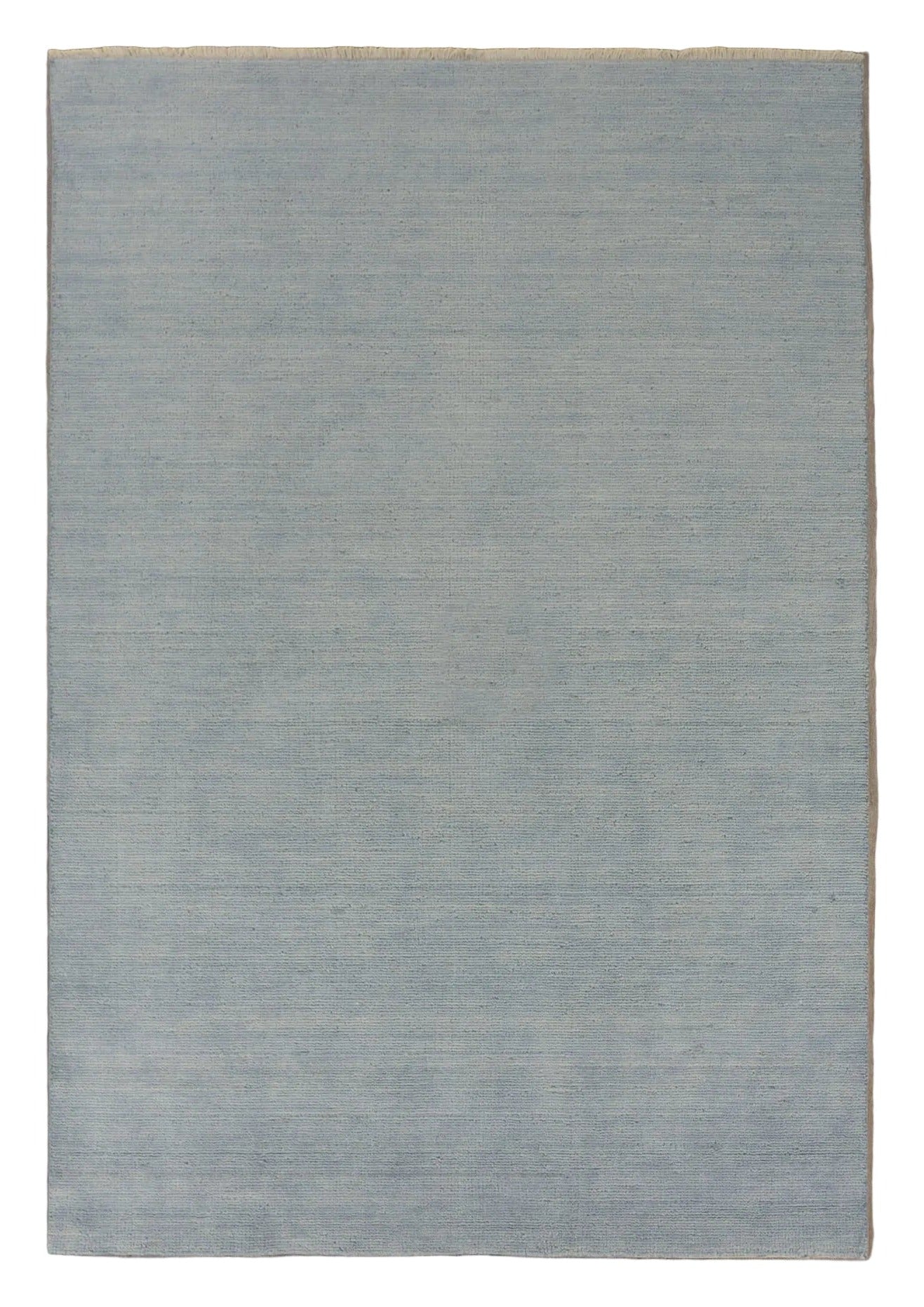 Ashcroft Hand-Loomed Wool Rug — Dusty Blue, Rachel Blindauer