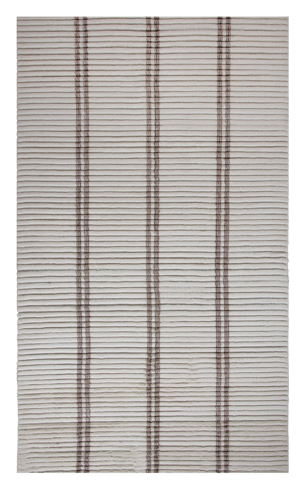 Reverie Hand-Loomed Wool Rug — Ivory & Brown, Rachel Blindauer