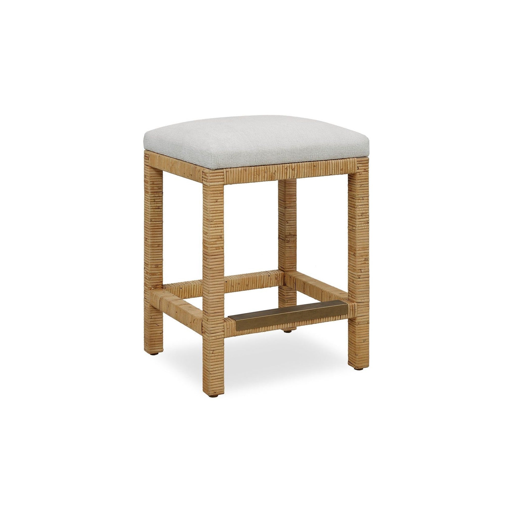 Isla Rattan Counter Stool — Rachel Blindauer
