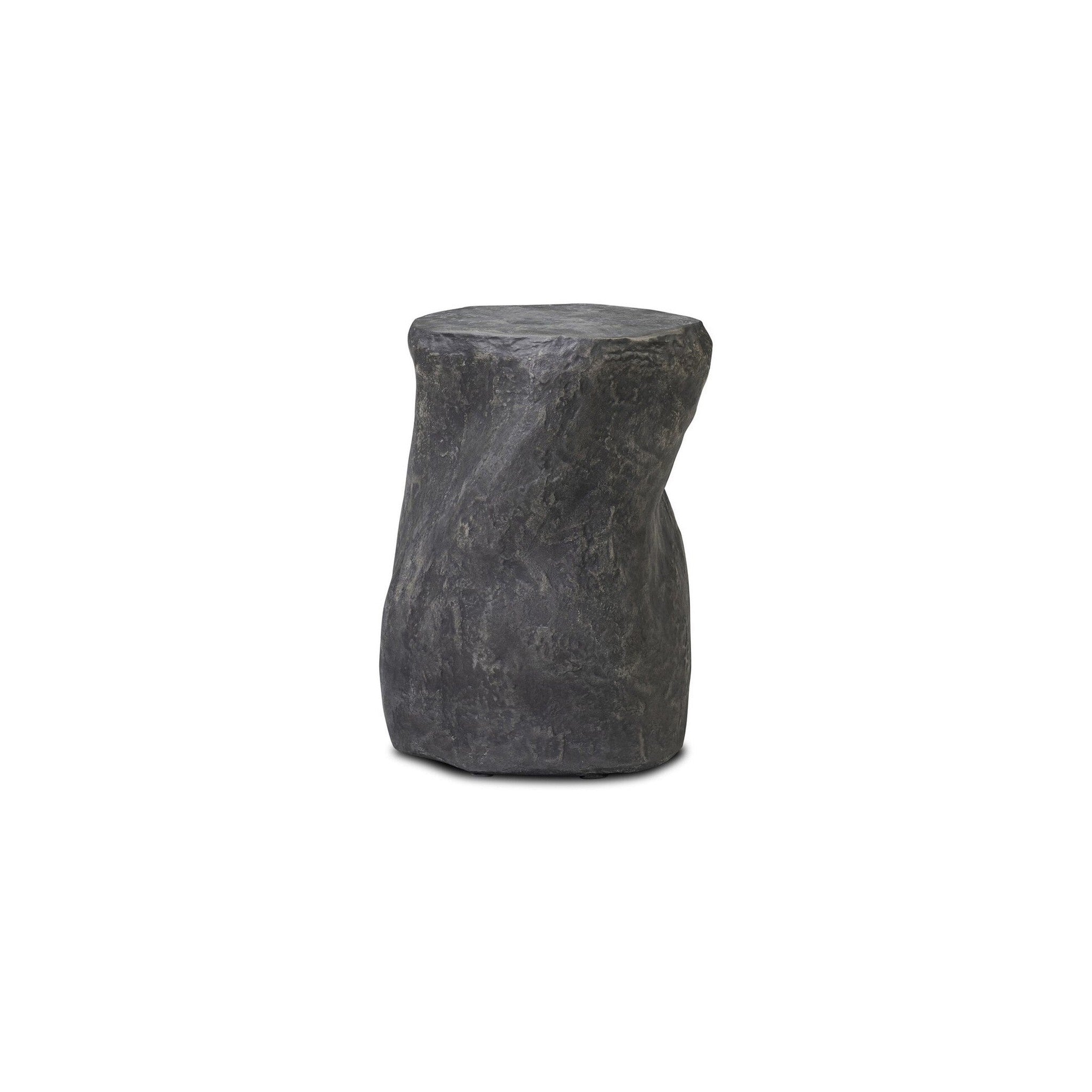 Bomba Small End Table in charcoal — Rachel Blindauer