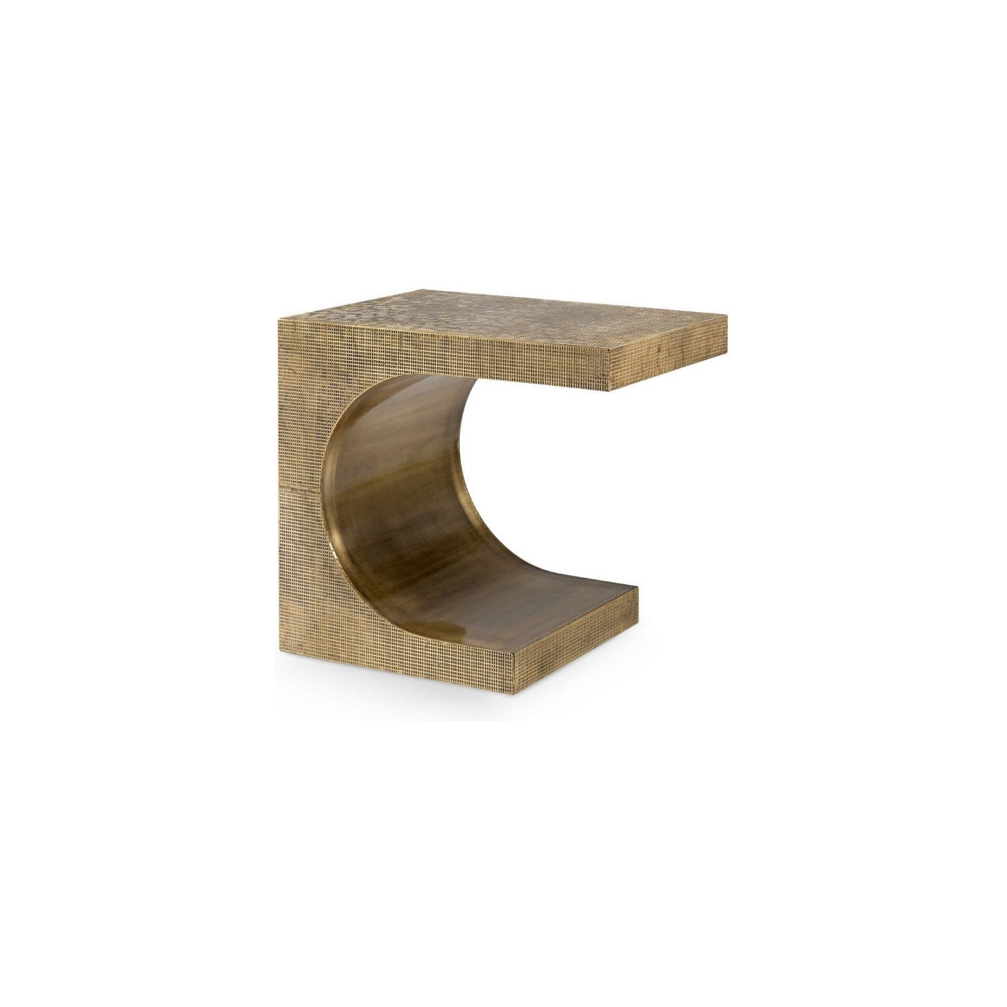 Dali Large Side Table in warm tan — Rachel Blindauer