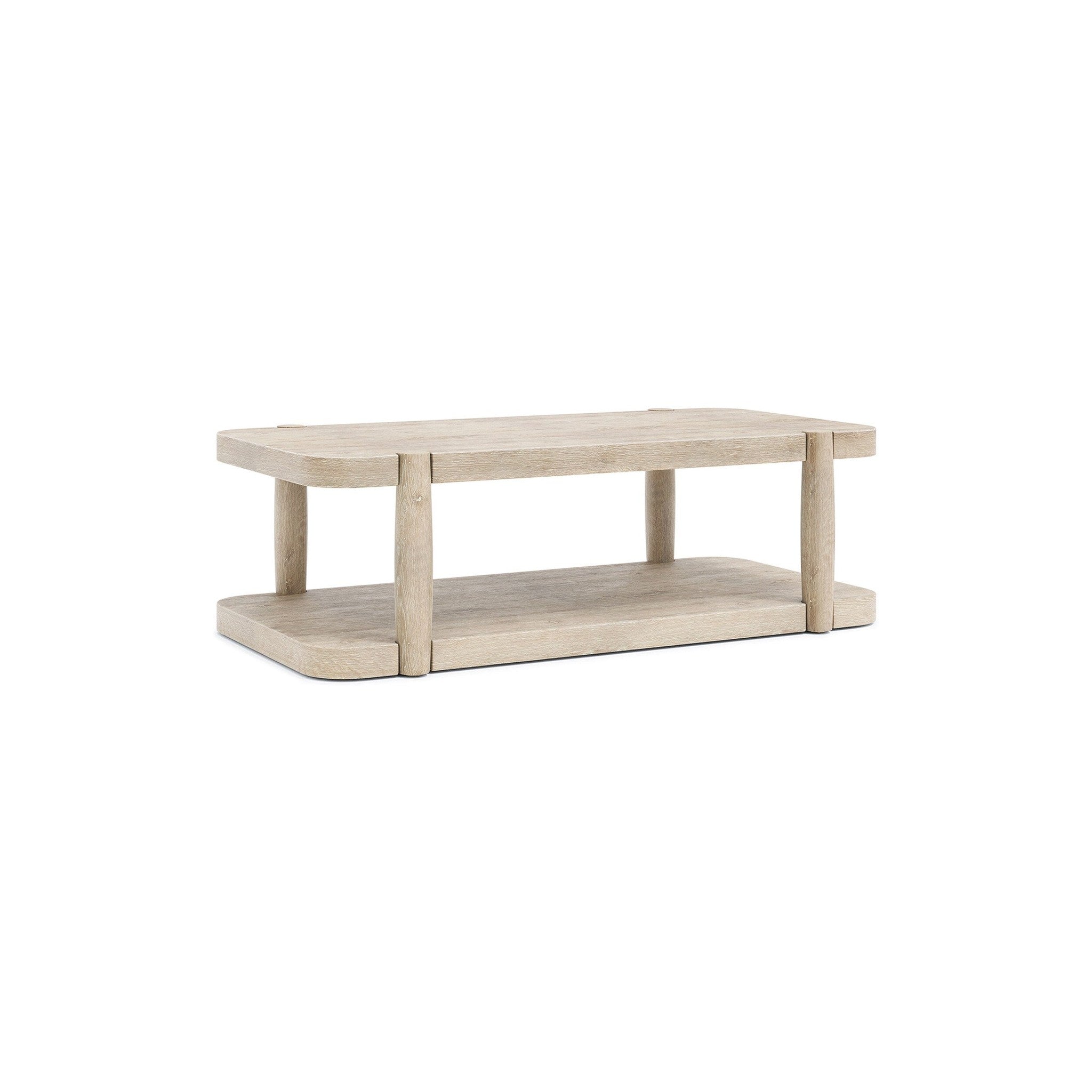 Antibes Rustic Oak Cocktail Table — Rachel Blindauer