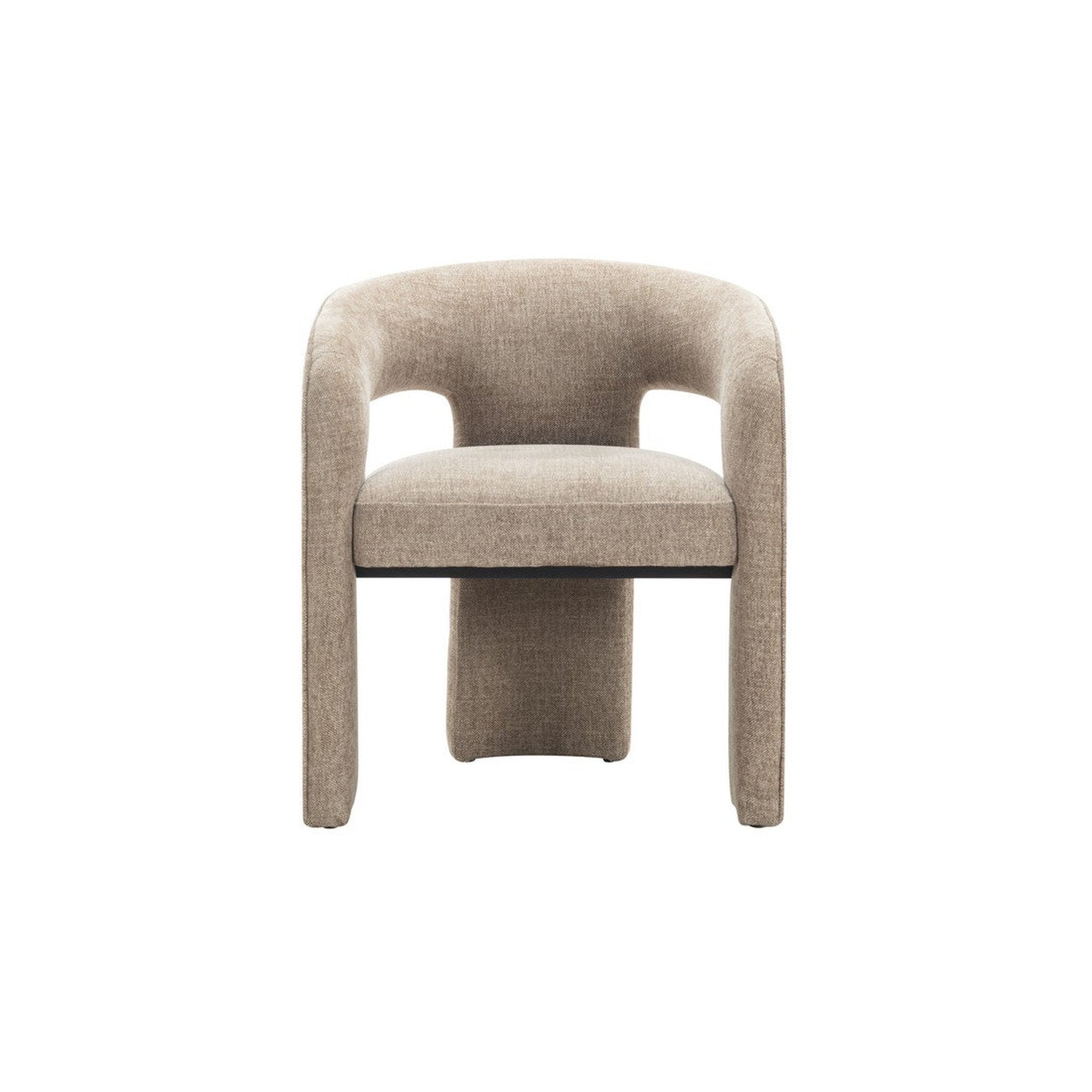 Catharia 3-Leg Dining Chair in sand — Rachel Blindauer