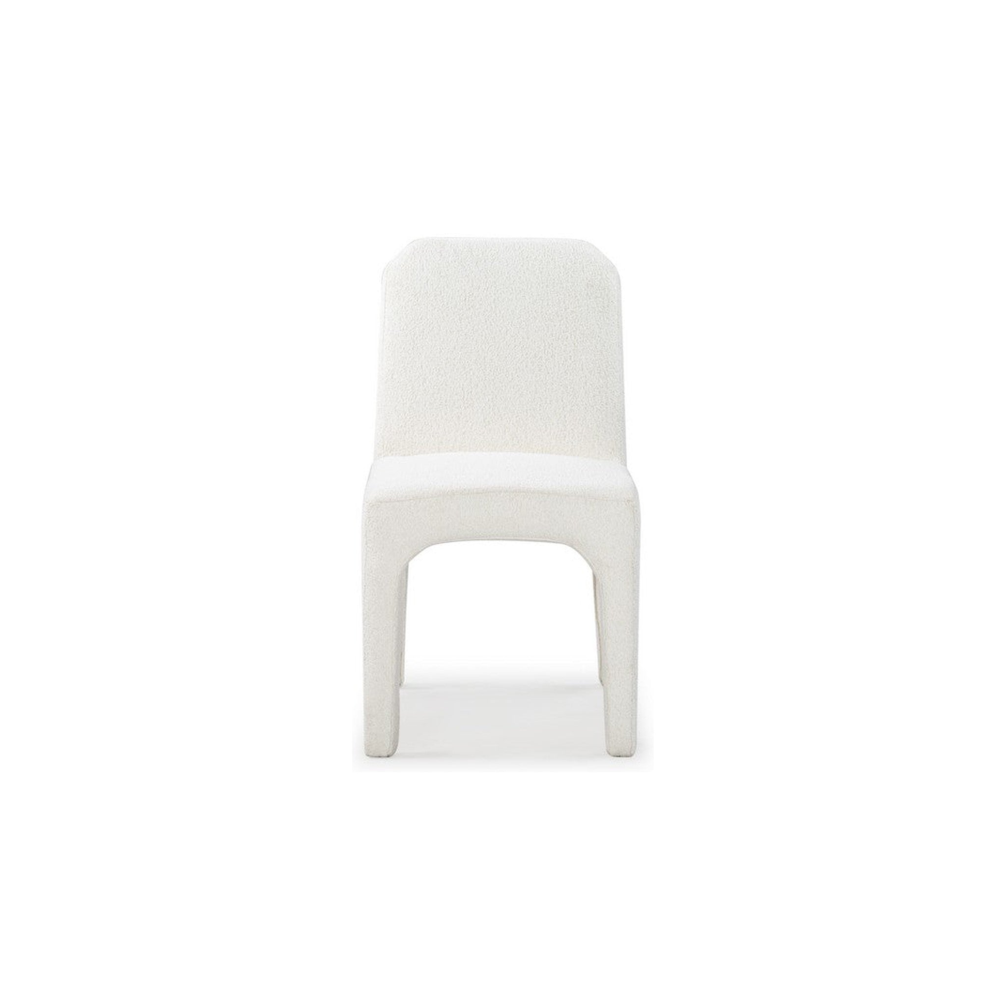 Maricelle Boucle Dining Chair, Set of 2, Ivory