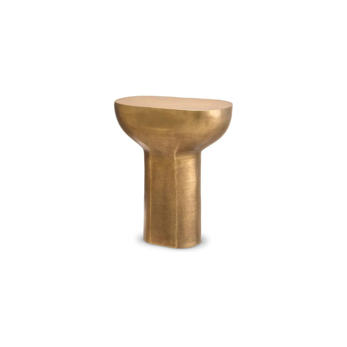 Valletta Brass Side Table