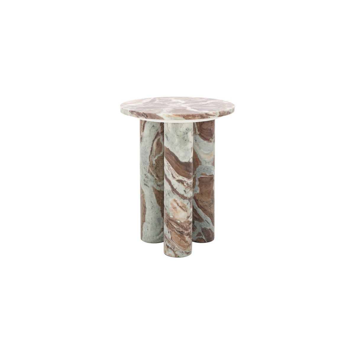 Tuscany 3-Leg Marble Accent Table in sand — Rachel Blindauer