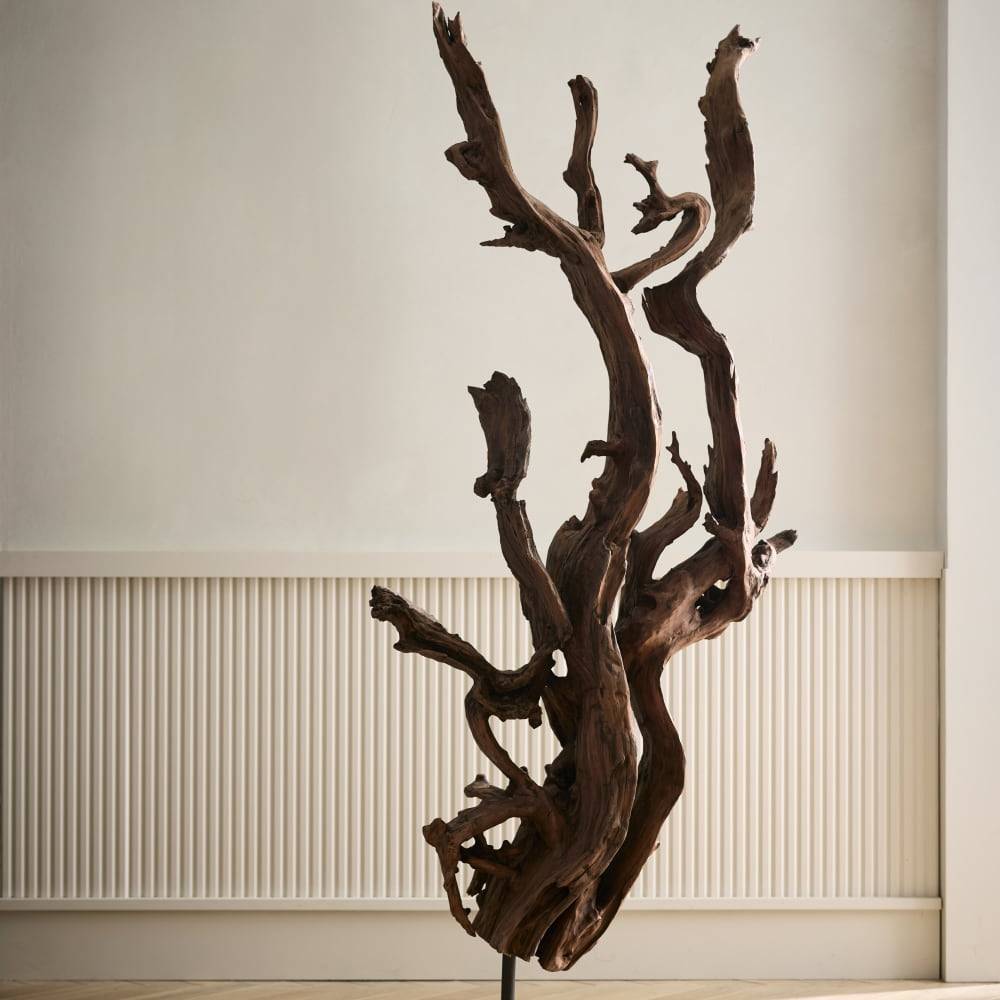 Wilder driftwood root floor sculpture, additional view
